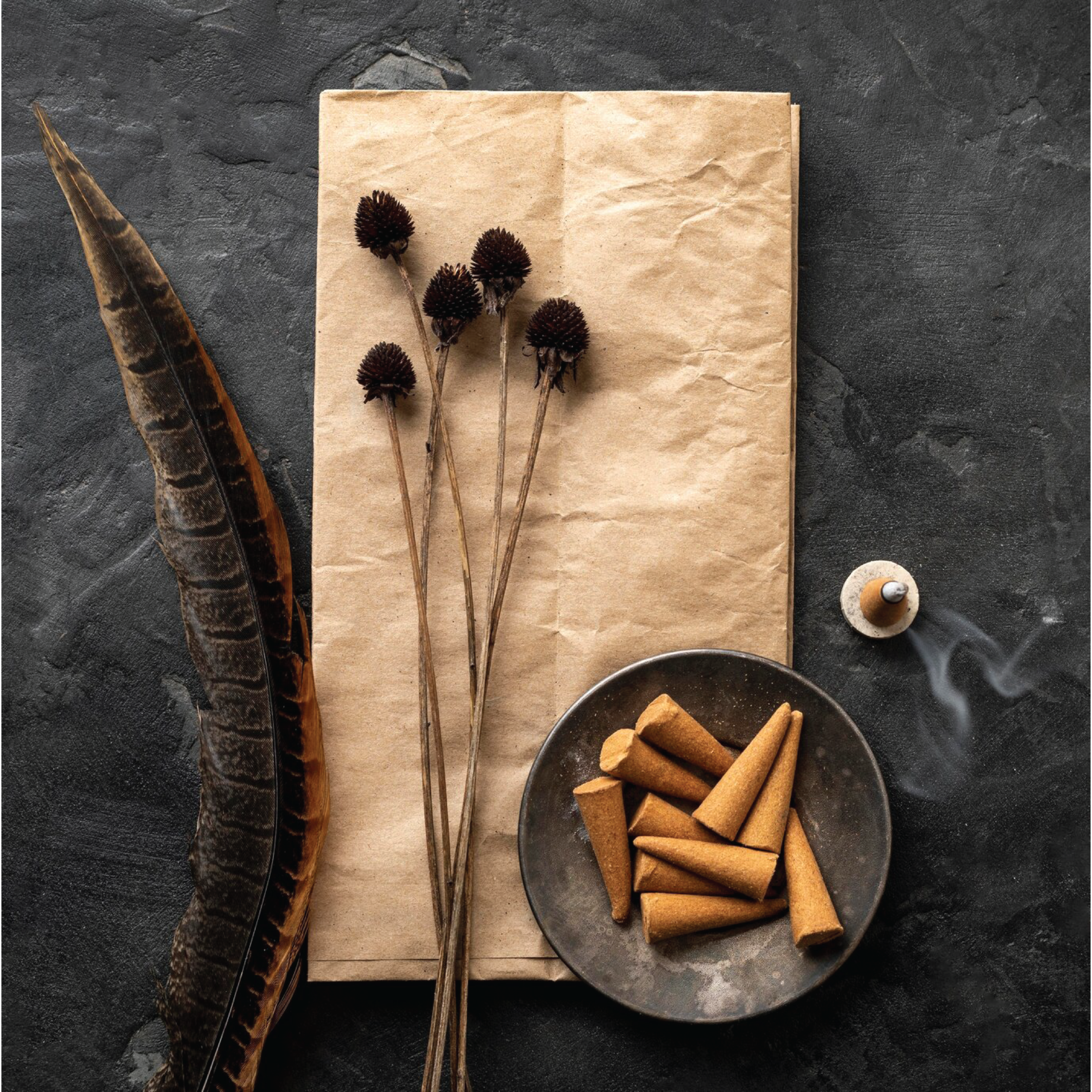 Dhoop cones mockup Dhoop cones mockup
