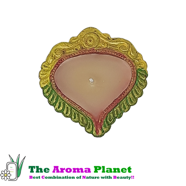 The Aroma Planet Aroma Diya Candle Medium- Mogra spade 02