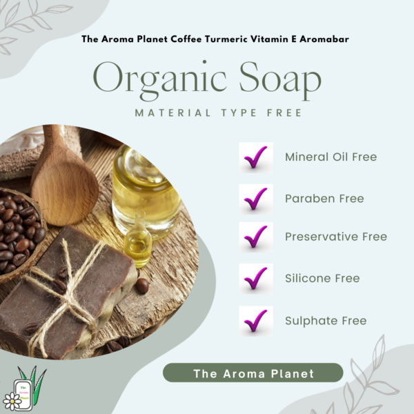 The Aroma Planet Coffee Turmeric Vitamin E Aromabar - material type free