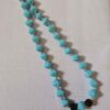 Fably Blue Cubical Bead Necklace