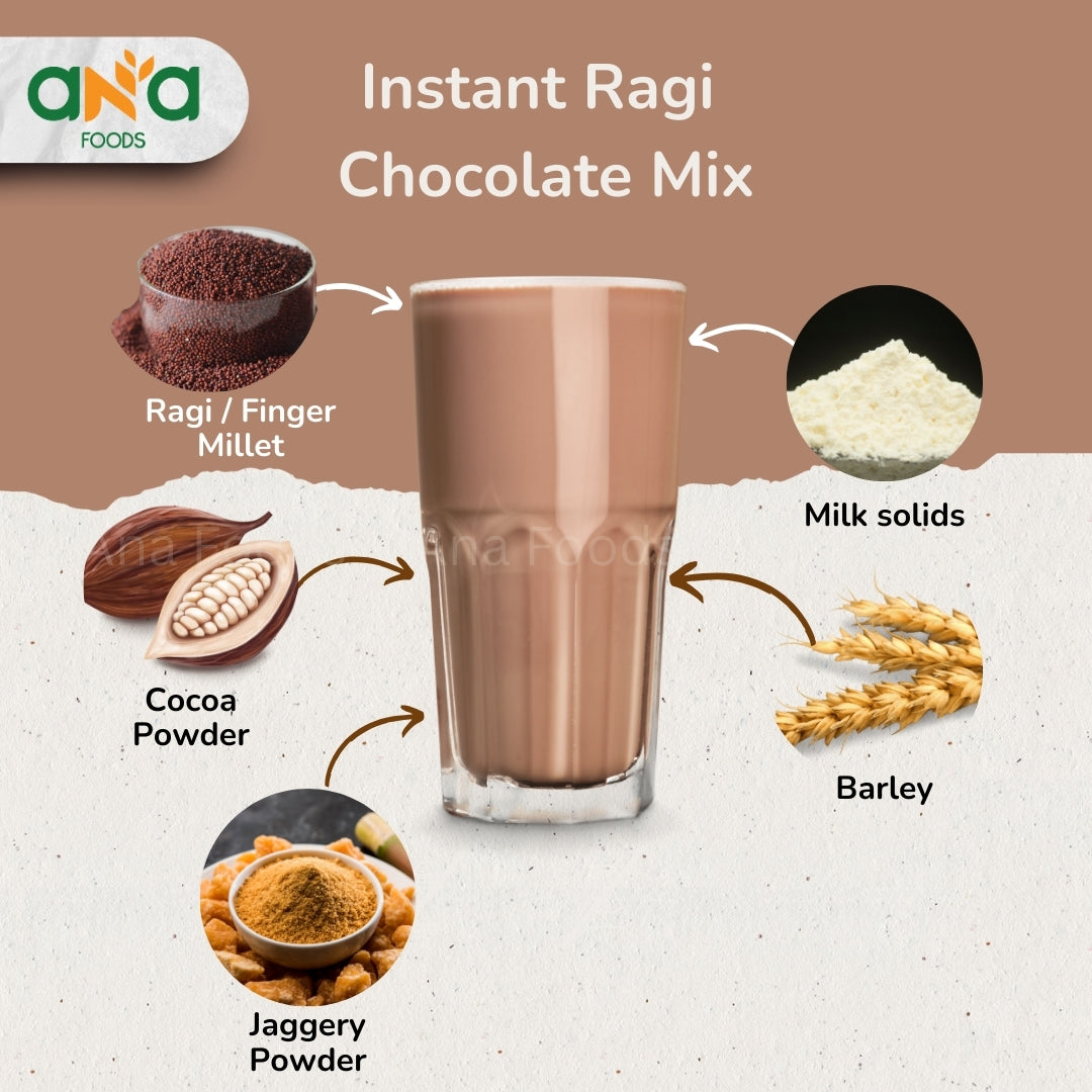 Fably ragi choco mix Fably ragi choco mix