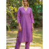 FABLY Silk cotton suit